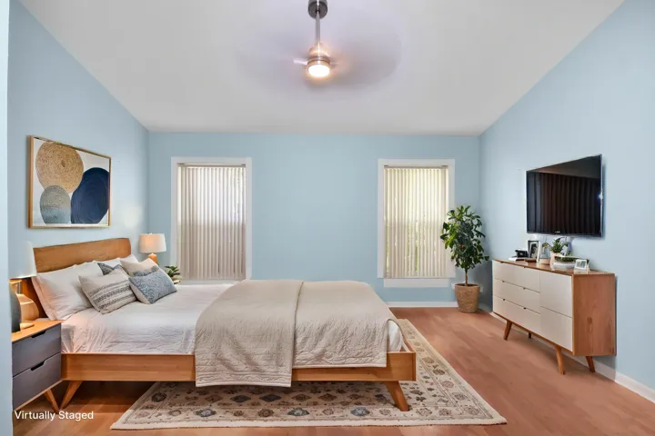 Staged Primary Bedroom