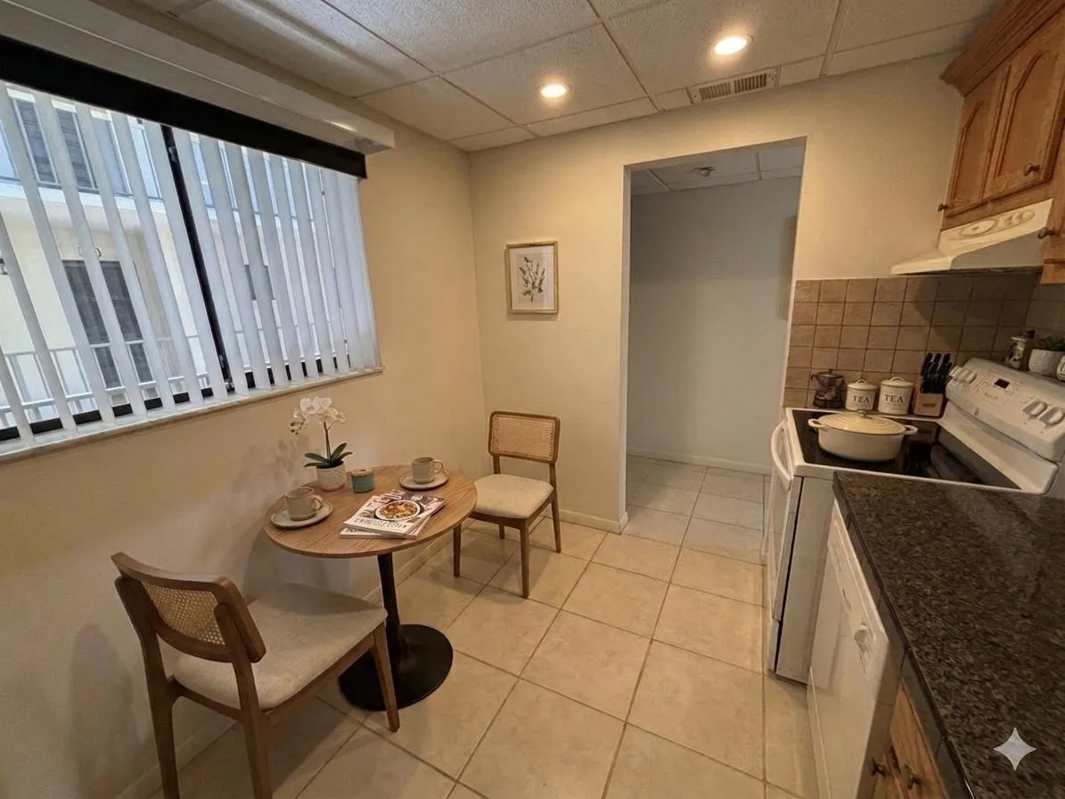virtual staged kitchen 2