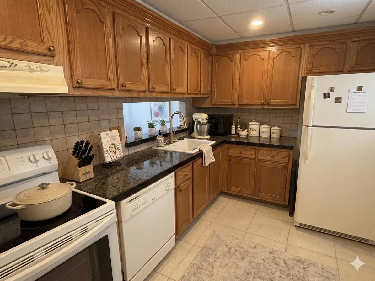 virtual staged kitchen3