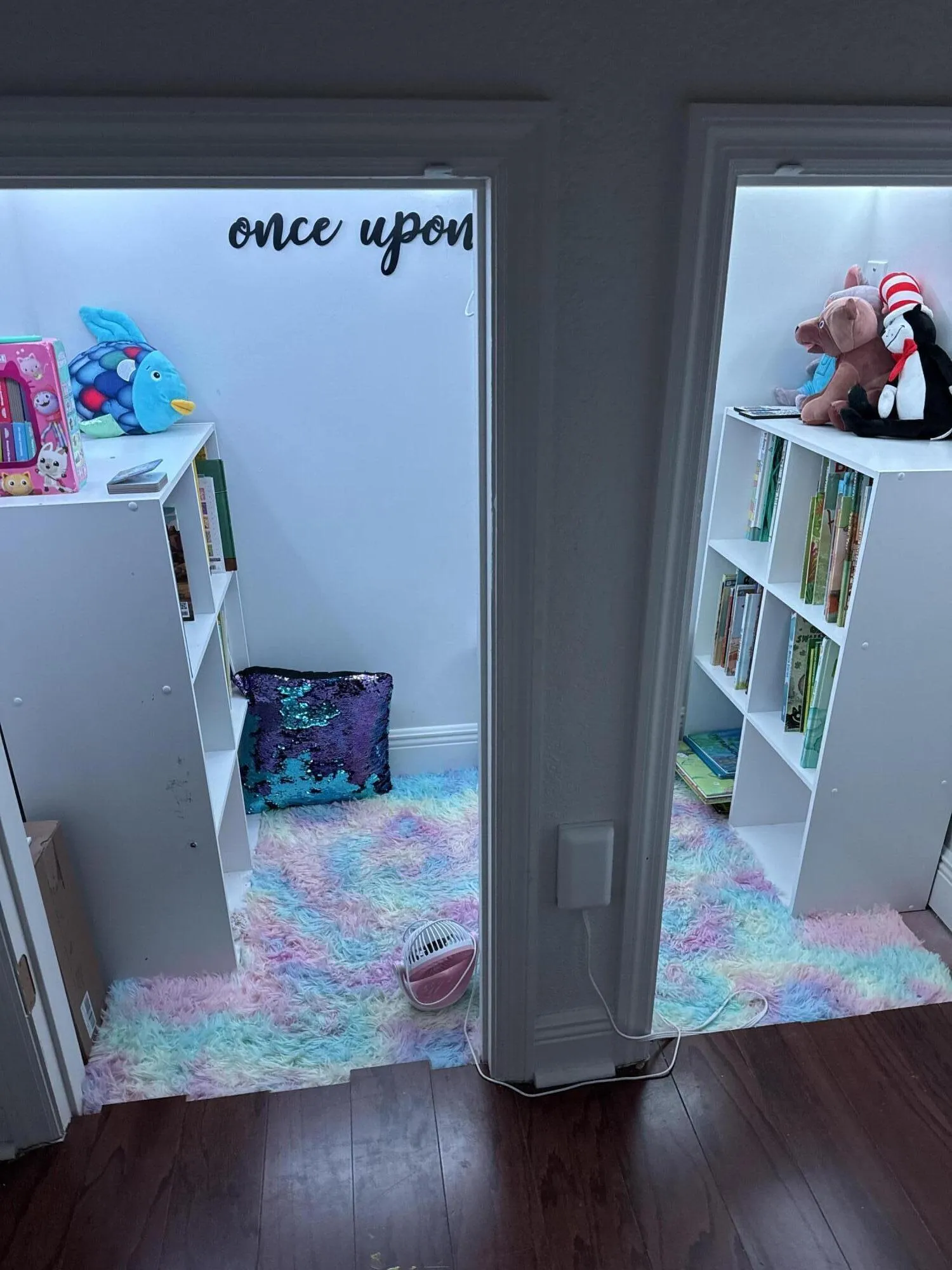 Special reading nook off 5th bedroom