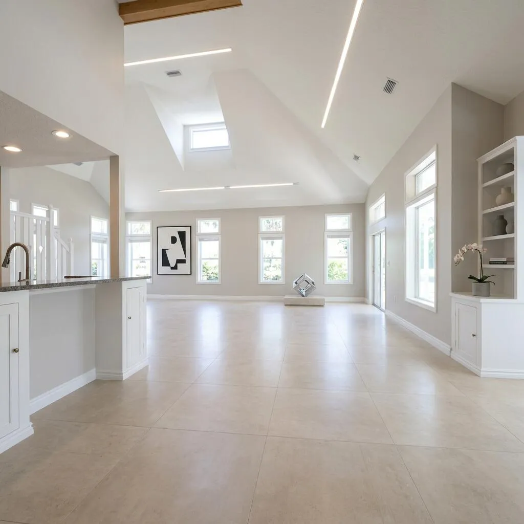 Family Room unfurnished without pony wall