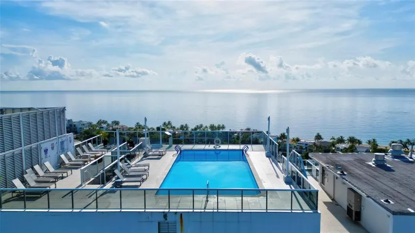 Rooftop Pool with Ocean View