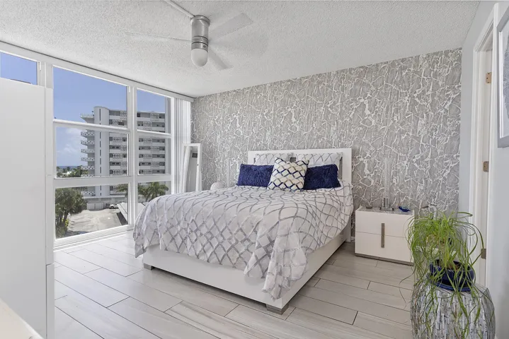 Master Suite - Featuring Floor to Ceiling Windows - New Ceramic Flooring