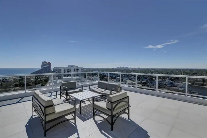 Pool Deck with Seating Area