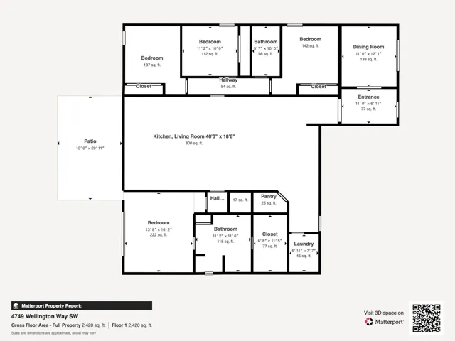 floorplan4749 Wellington Way SW - Floor