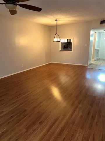 Dining area with pass through to the kitchen