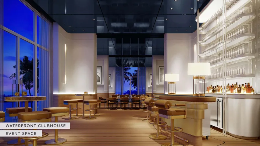 20,000 Square Feet of Amenities with designs that reflect a yachting lifestyle.