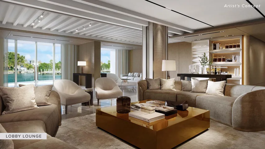 Lobby Lounge facing Intracoastal.