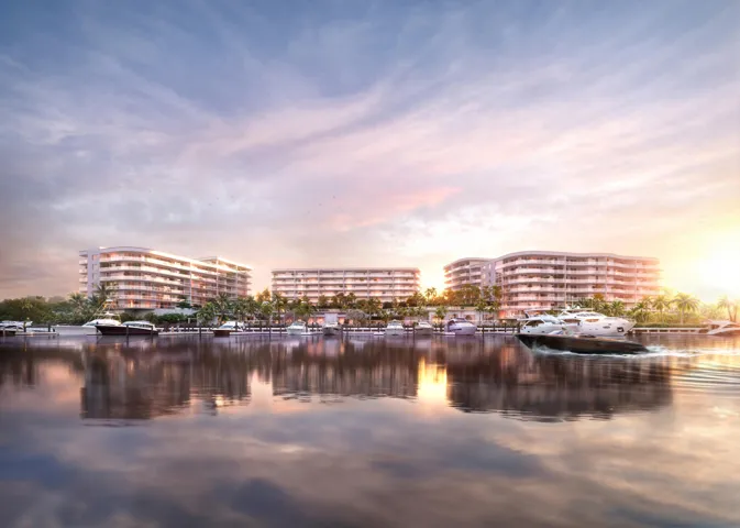Aerial view from Intracoastal Waterway