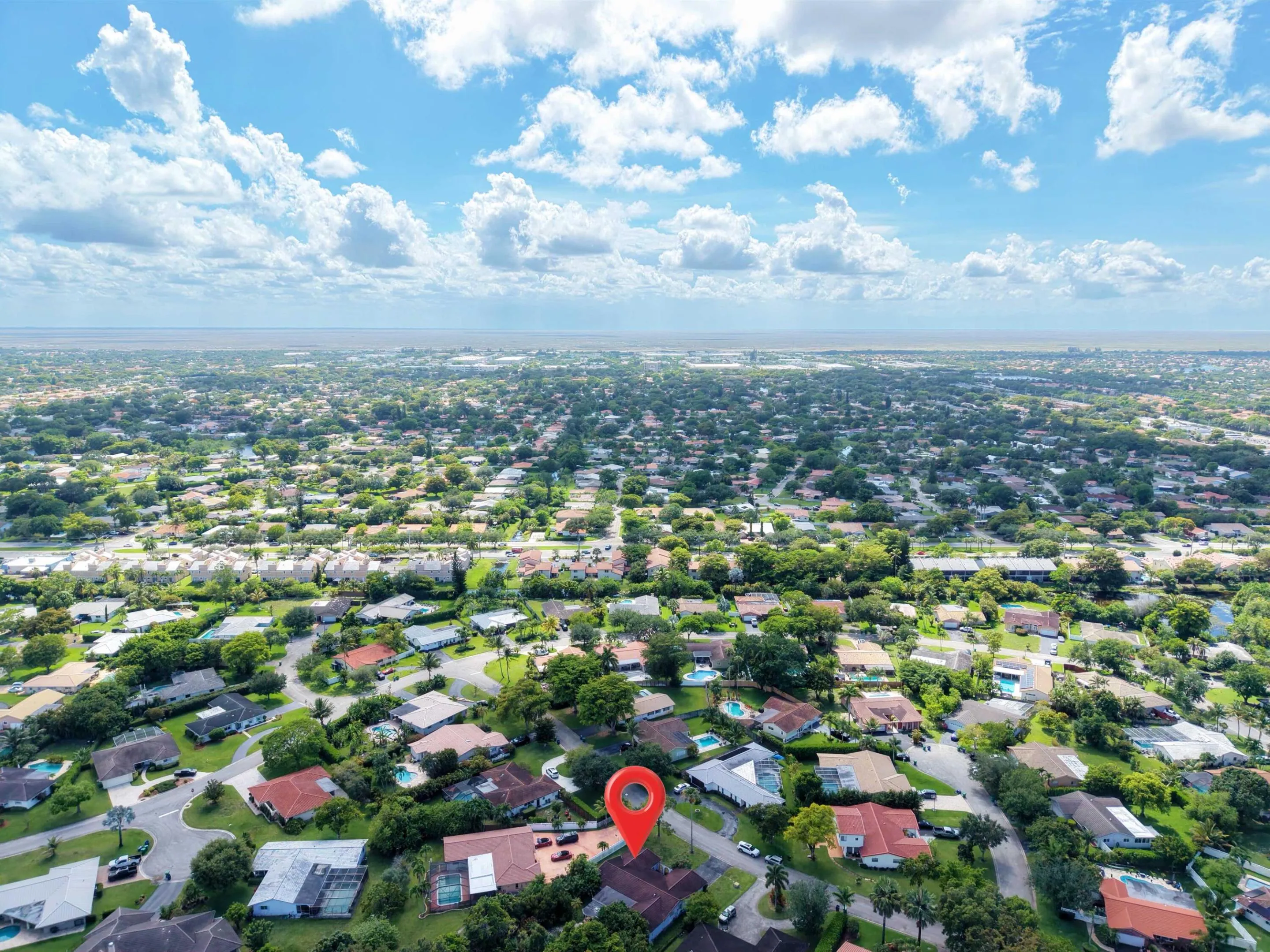 Panoramic to West