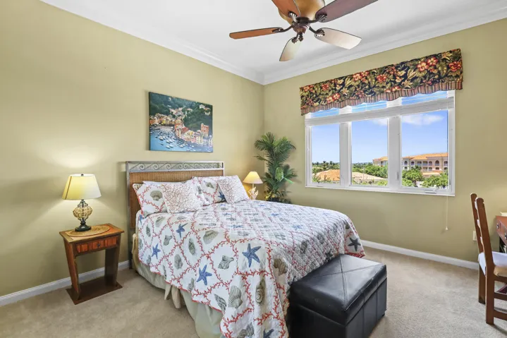 Private secondary bedroom with full bath next to it