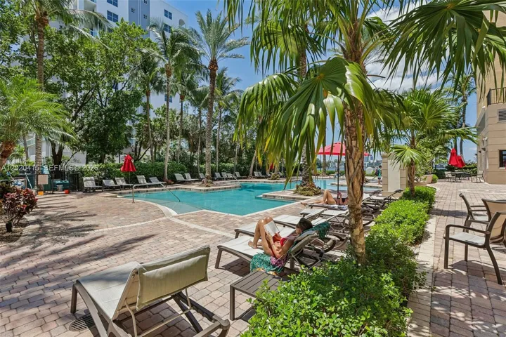 Resort style Pool w/brand furniture
