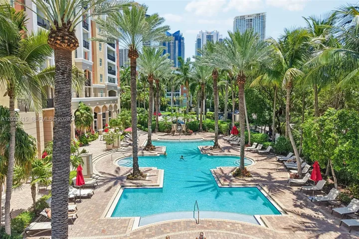 Resort Style Pool with Brand New Pool furniture