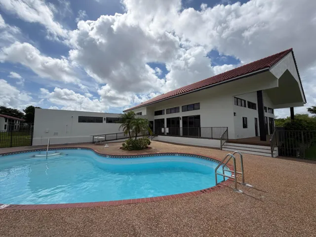 Community Pool with Lake Views