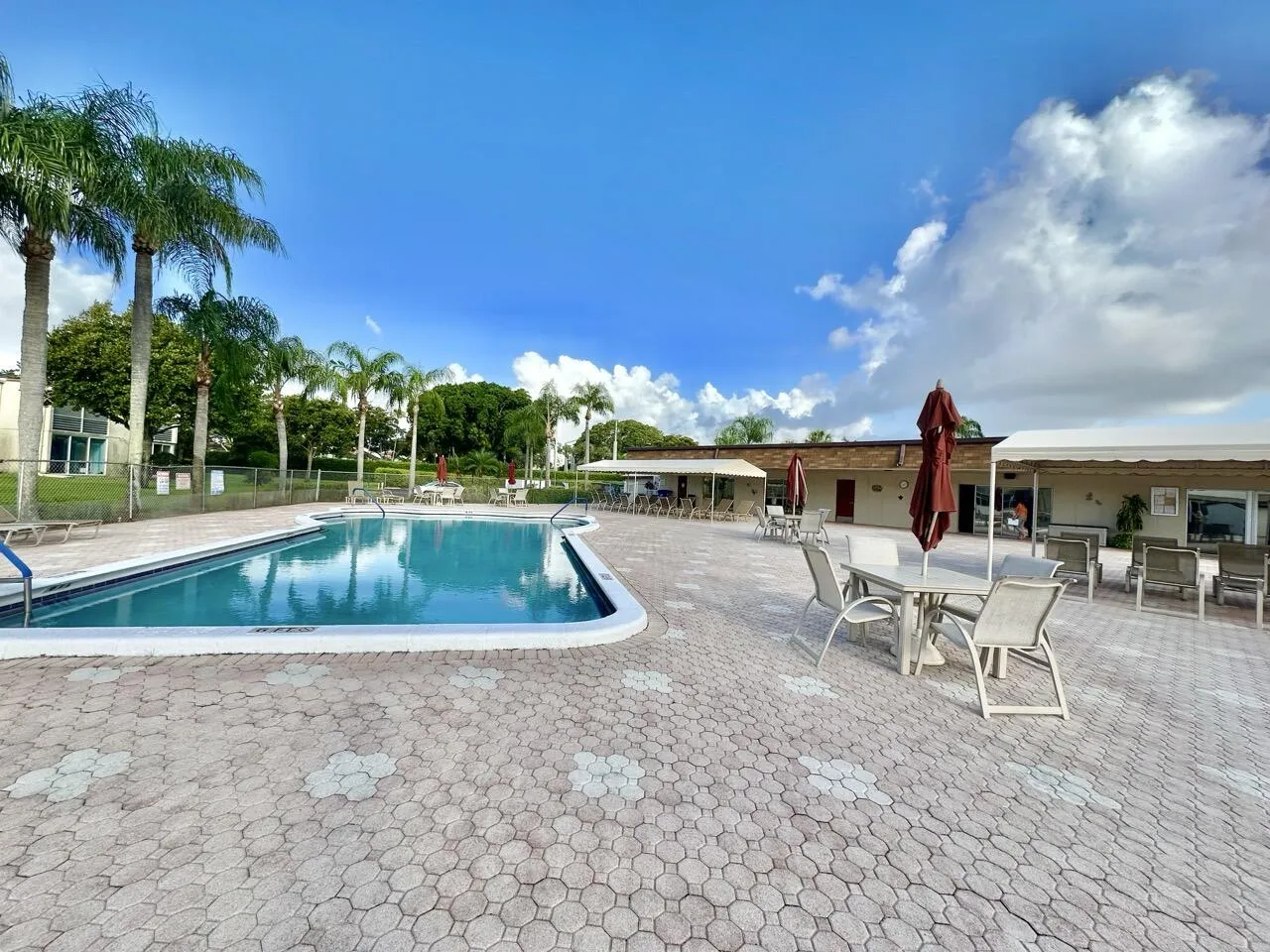 Pool area