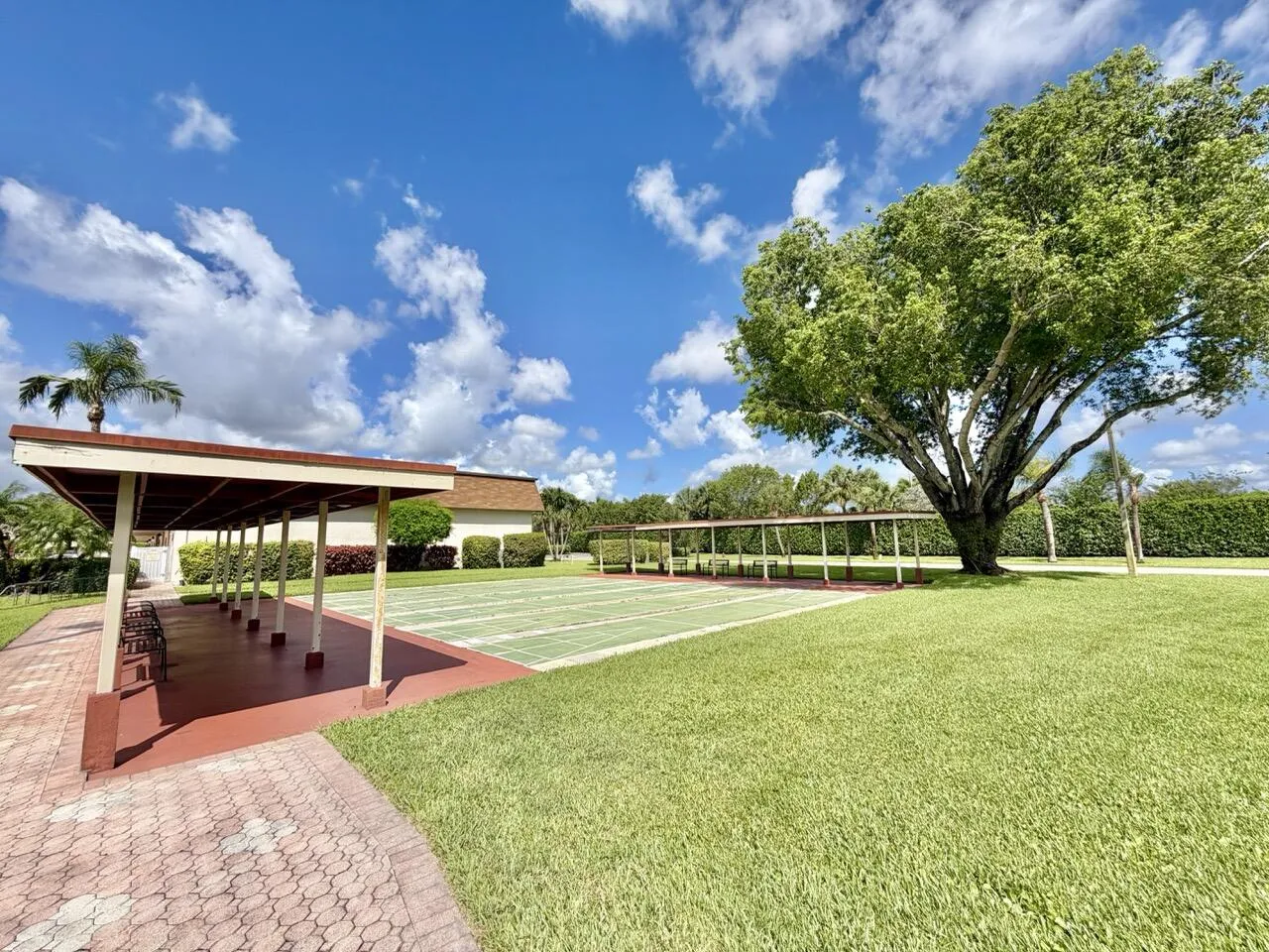 Shuffleboard Court
