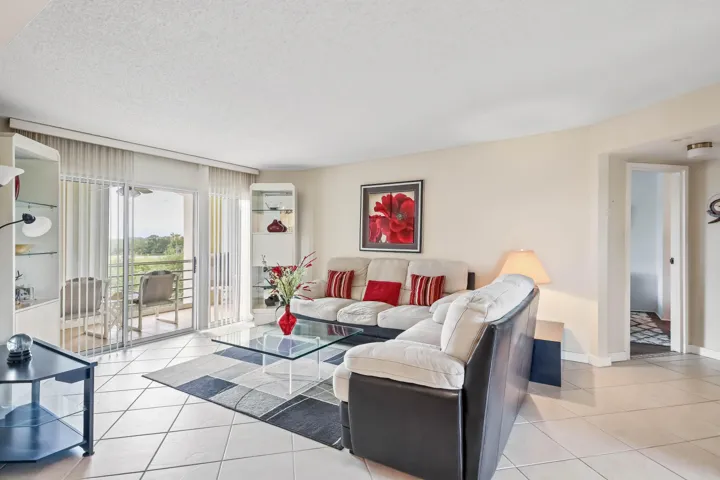 LIVING ONTO BALCONY