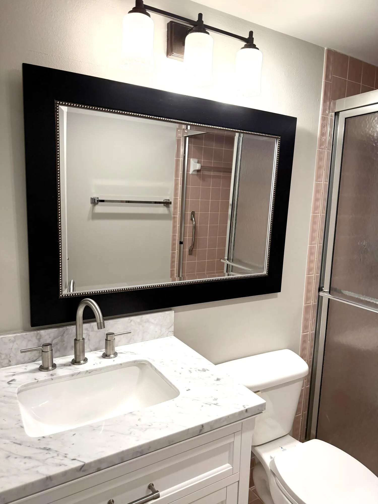 Big beautiful mirror.
