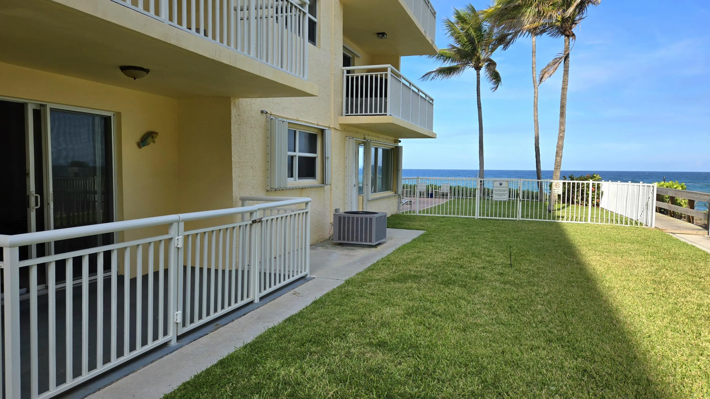 Open Patio with Gate
