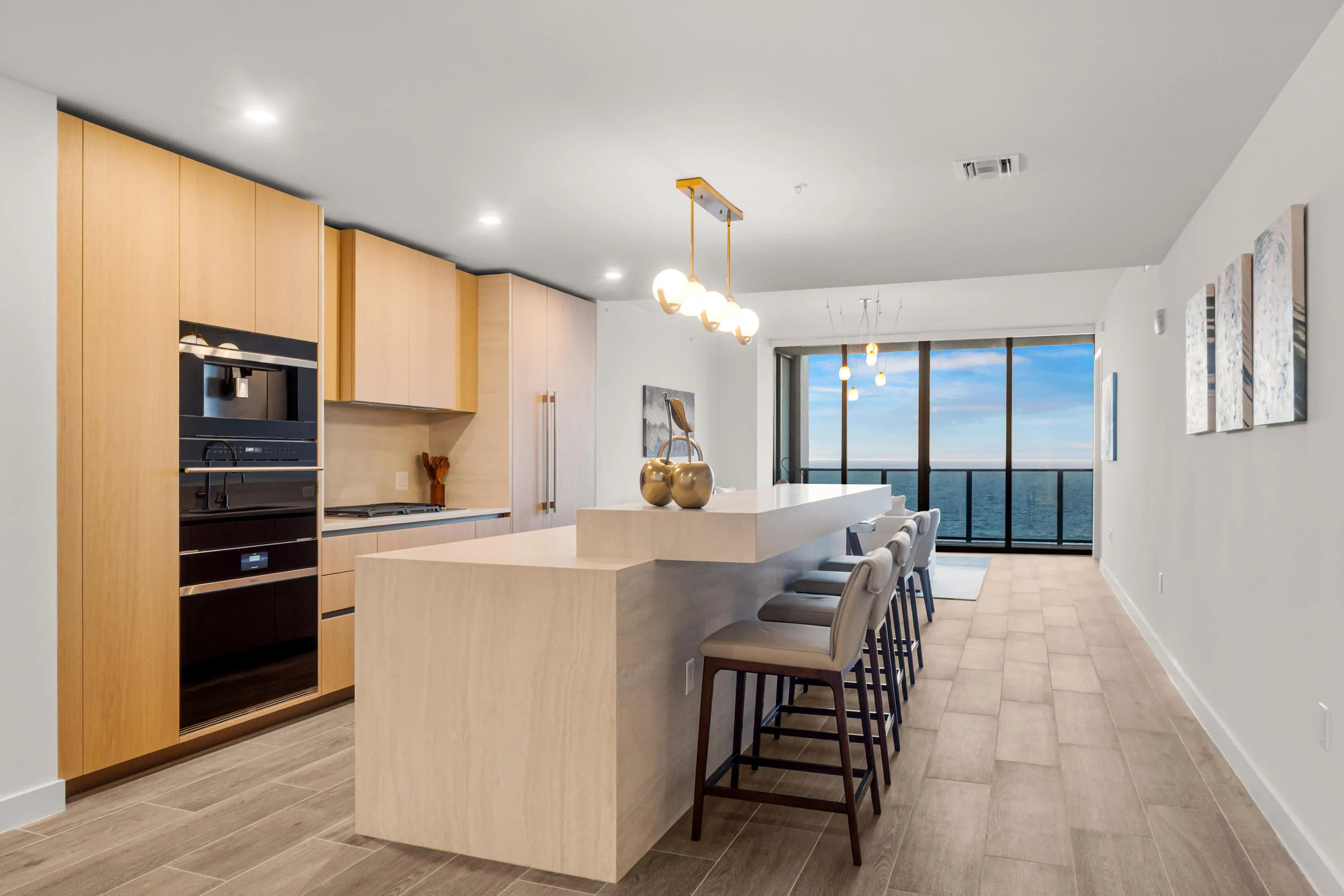 Kitchen w/ Ocean View