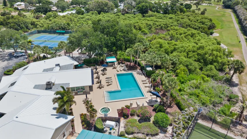 Aeirial View of Pool