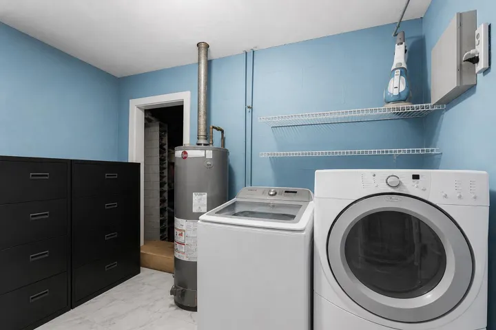 Laundry Space (Located between main house and guest suite)