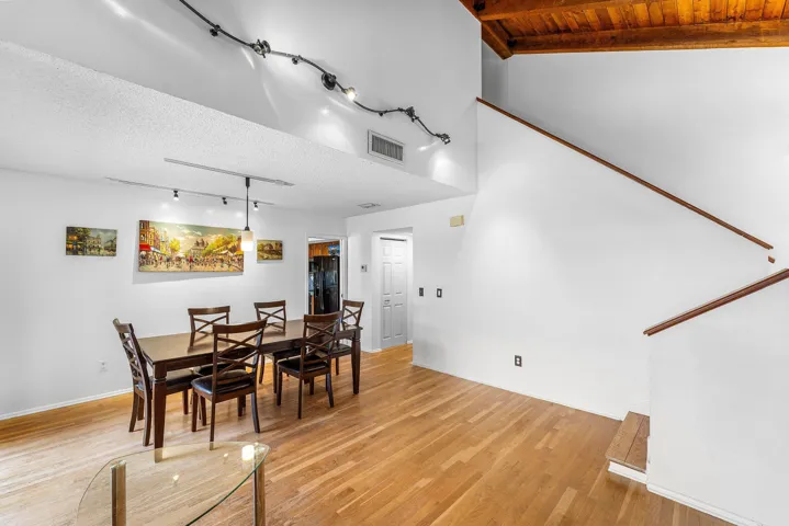 DINING AREA OFF GREAT ROOM, STAIRS TO 2ND LEVEL