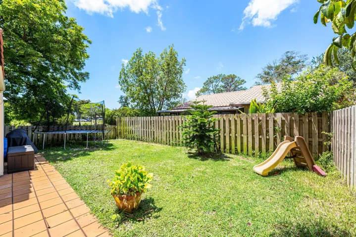 FENCED IN BACKYARD