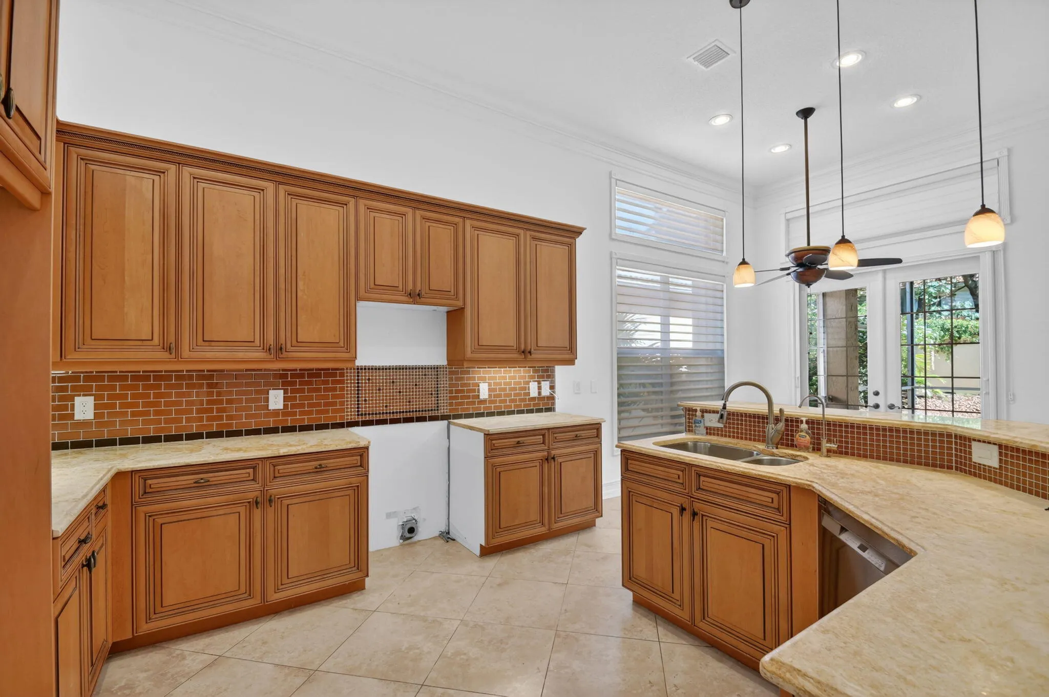 Gourmet Kitchen with Center Island