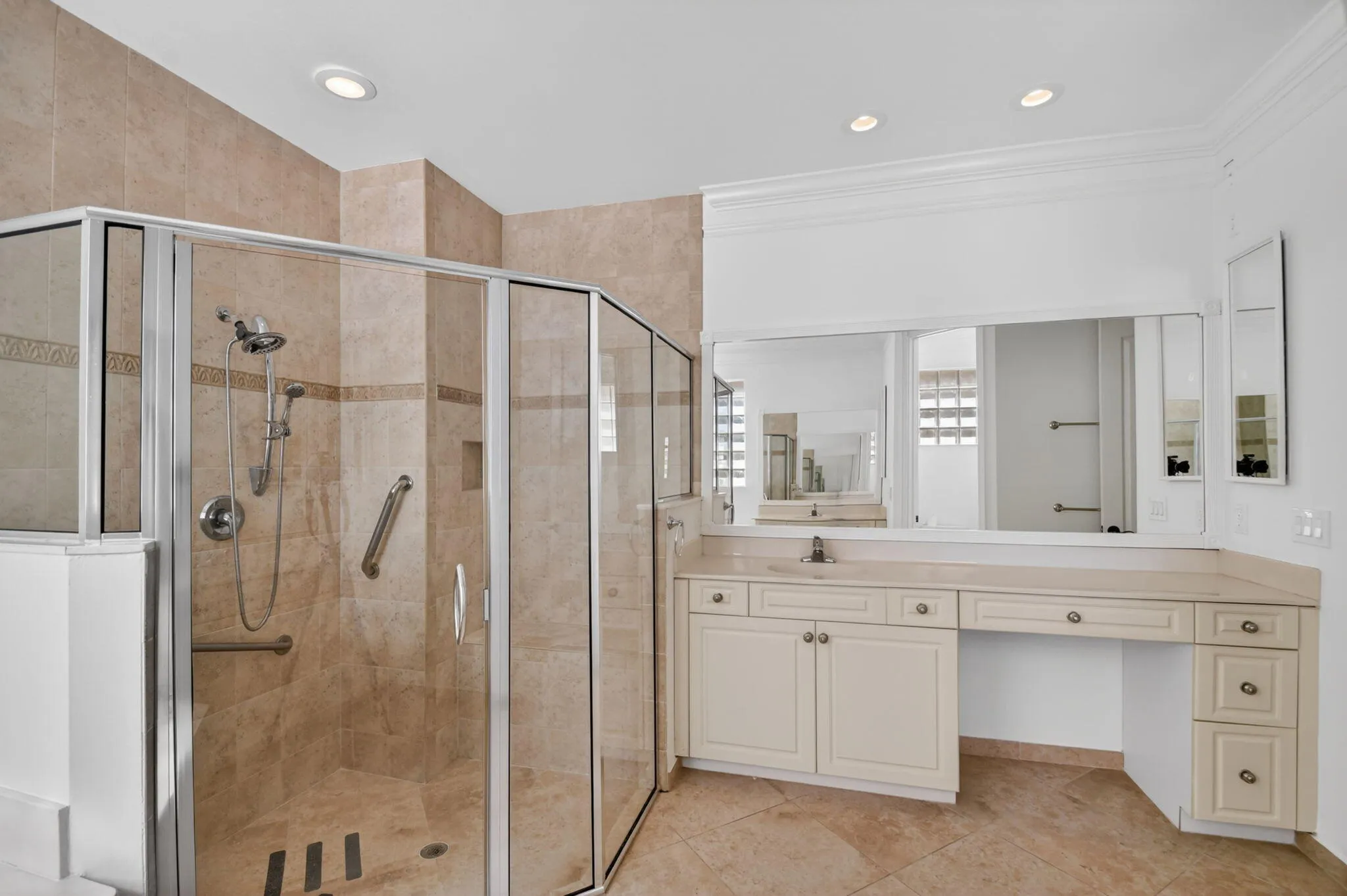 Luxury Primary Bath with Dual Vanity
