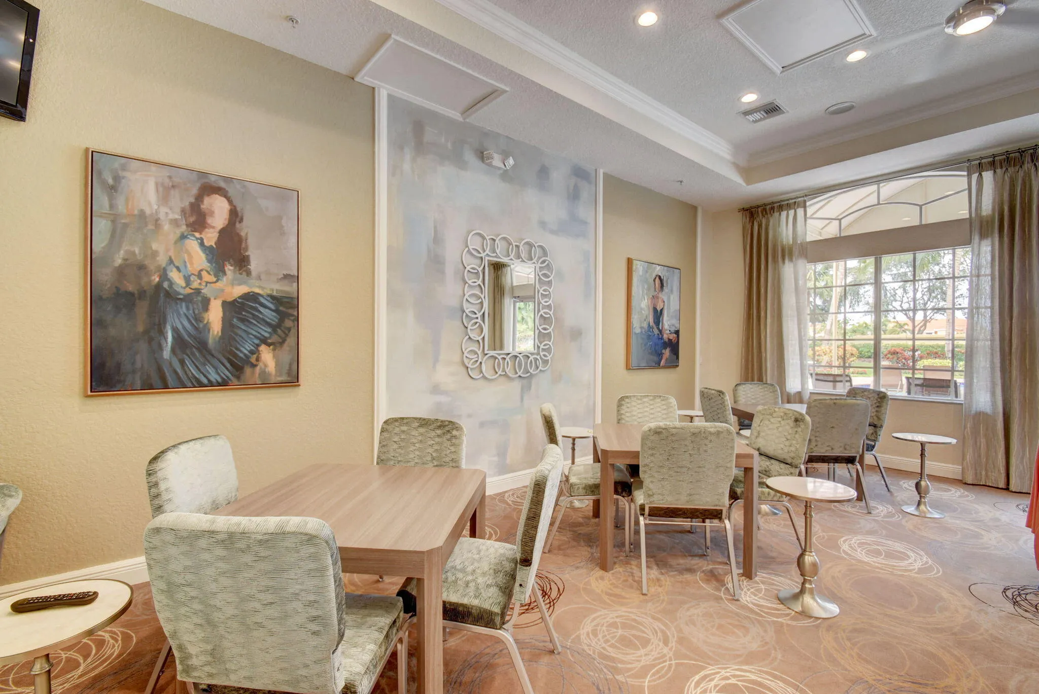 Resident Card and Social Room
