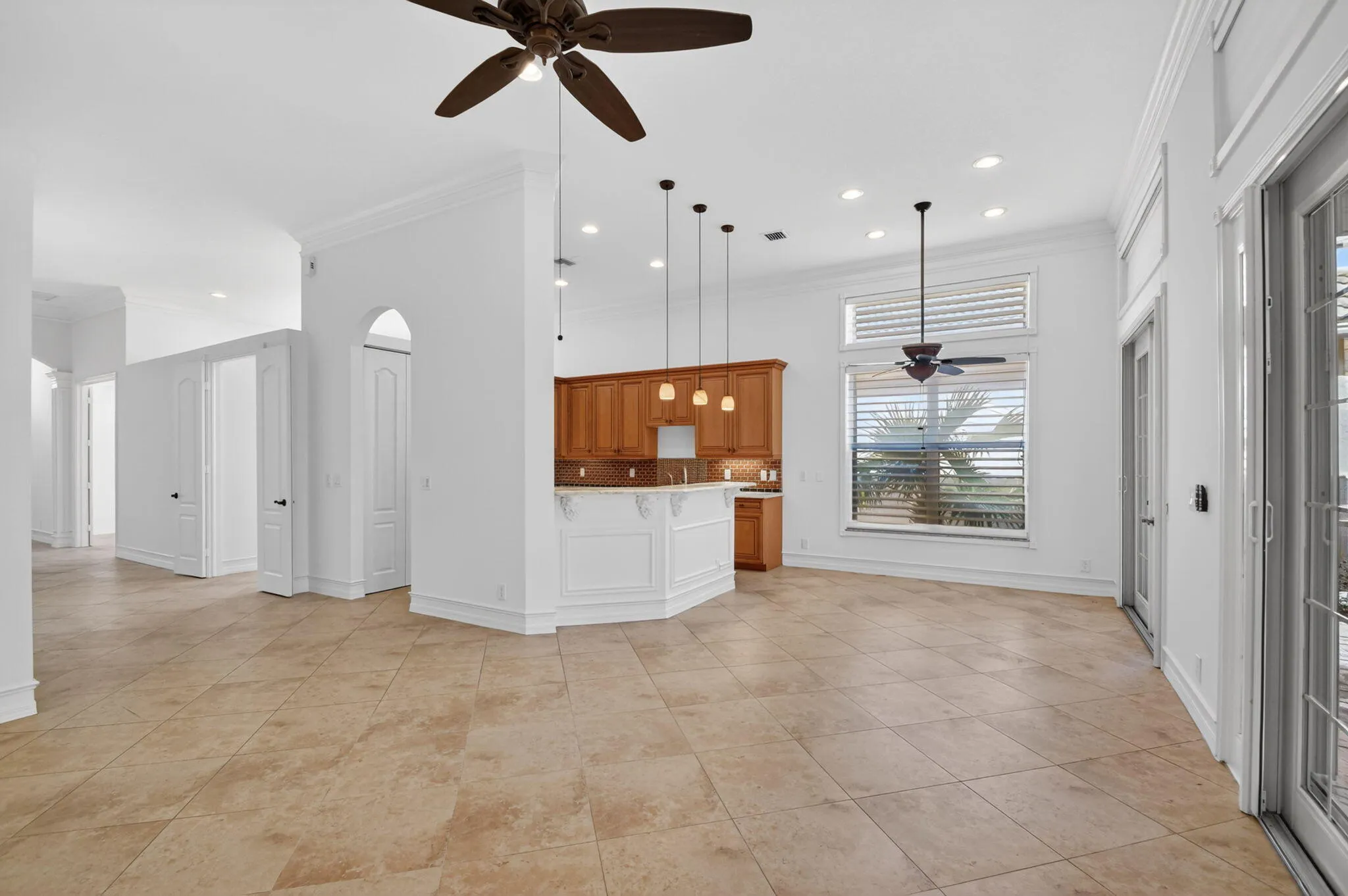 Living Room & Kitchen View