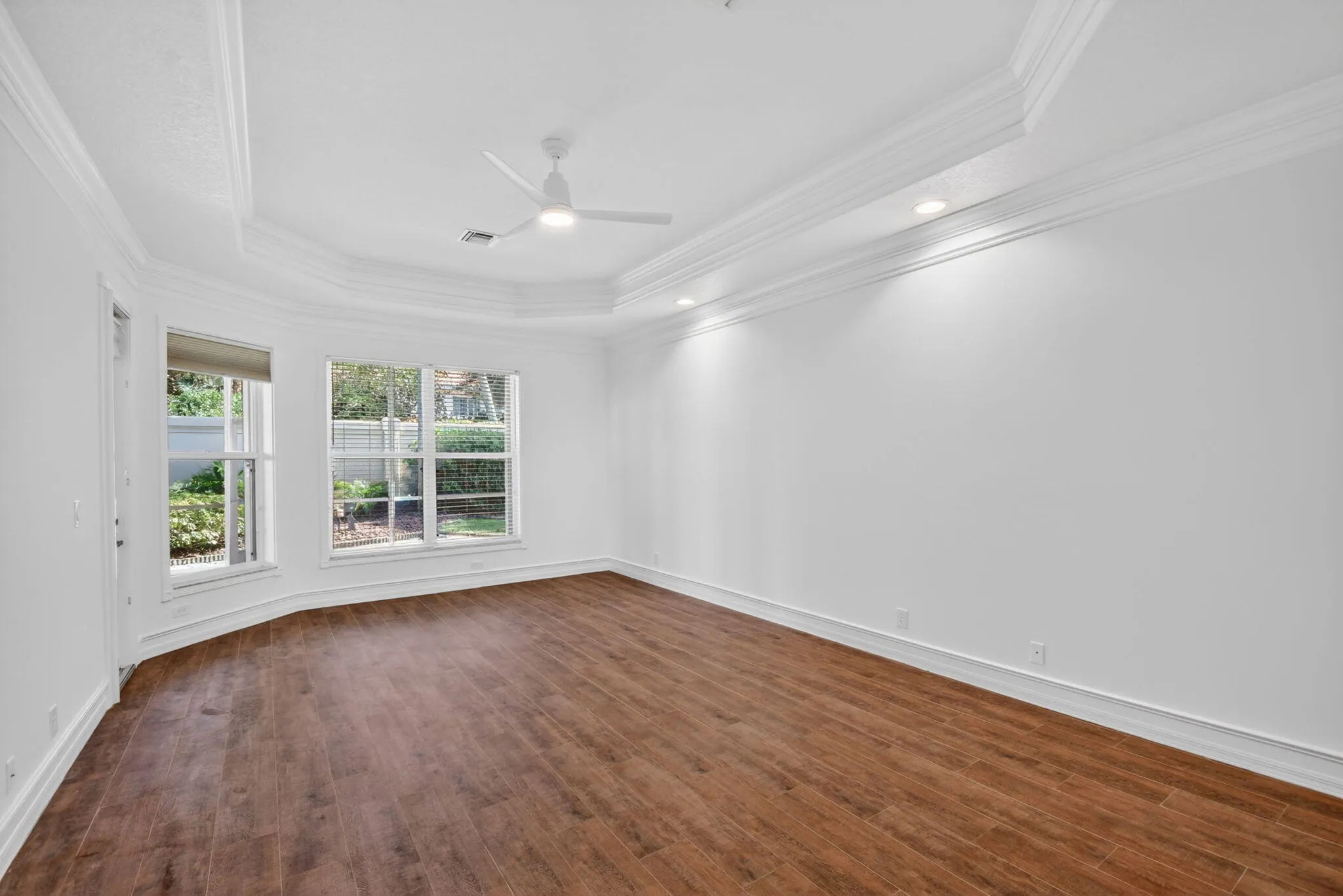 Primary Suite with Wood Flooring