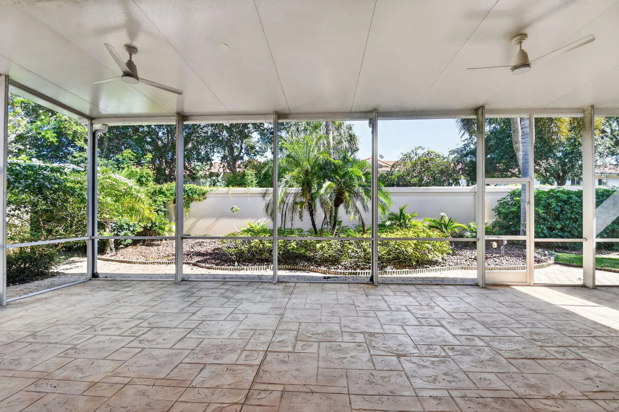 Expansive Screened Patio