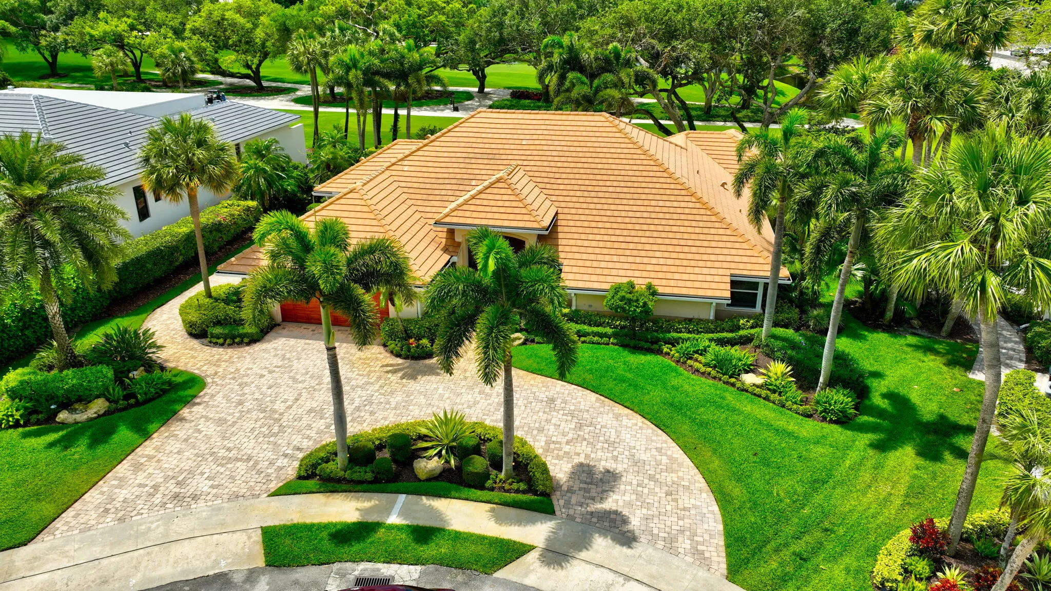 FRONT AERIAL