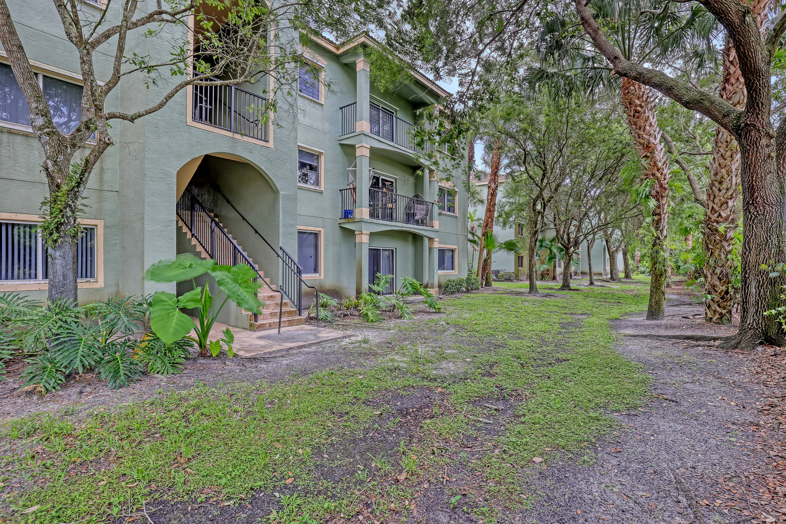 back of building