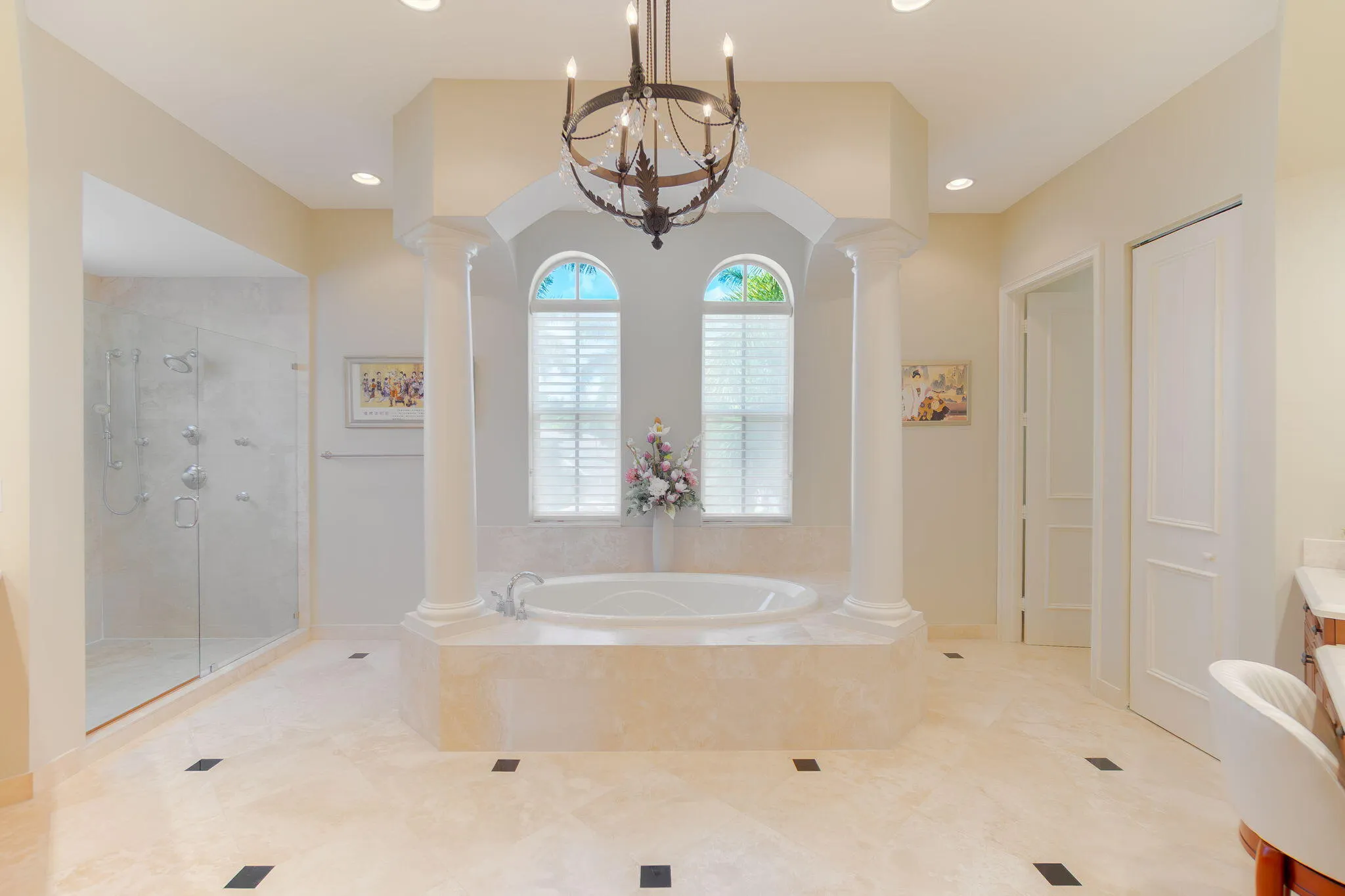 Primary bathroom-hers
