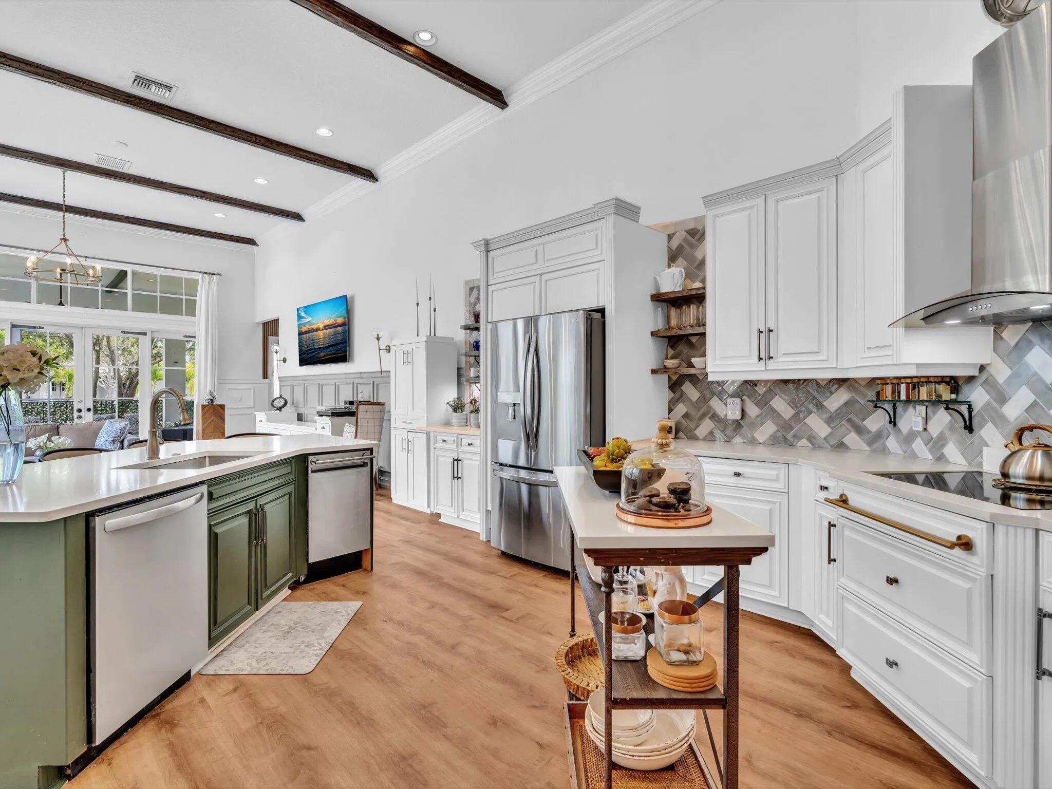 THE HEART OF EVERY HOME...A BEAUTIFUL KITCHEN WITH 2 DISHWASHERS TOO!