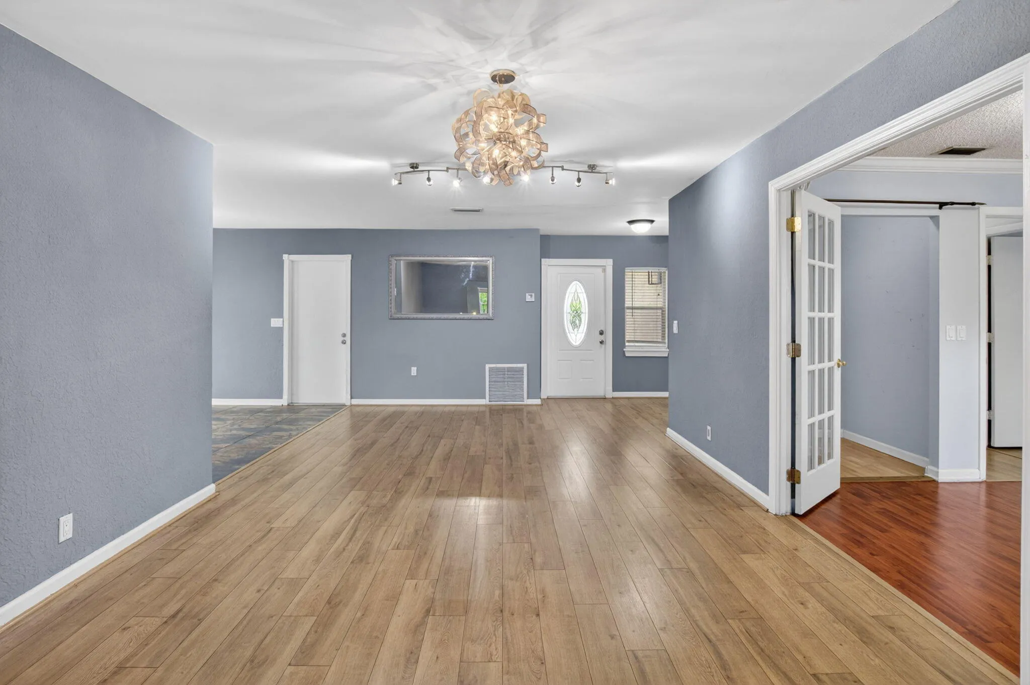 View toward front door