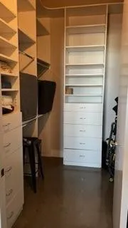 walk in closet