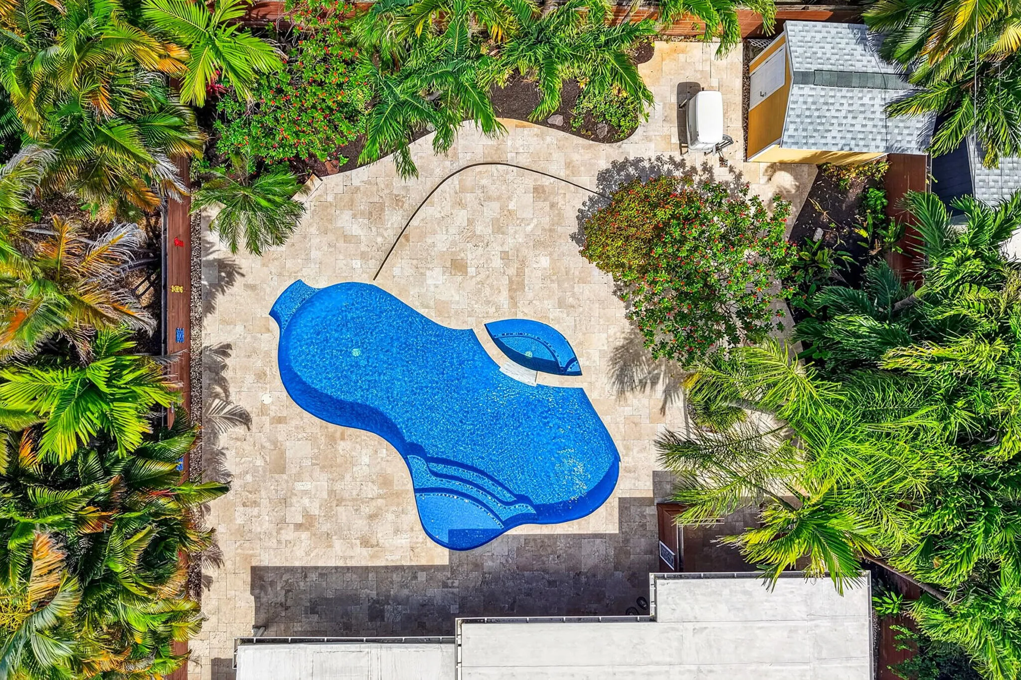 62 Aerial Pool View