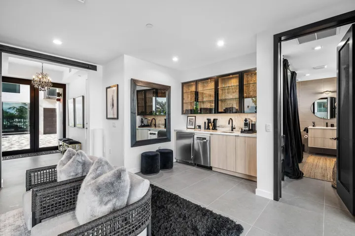 First floor living areas