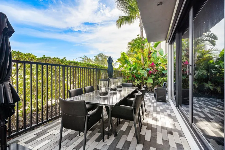 Private outdoor living spaces