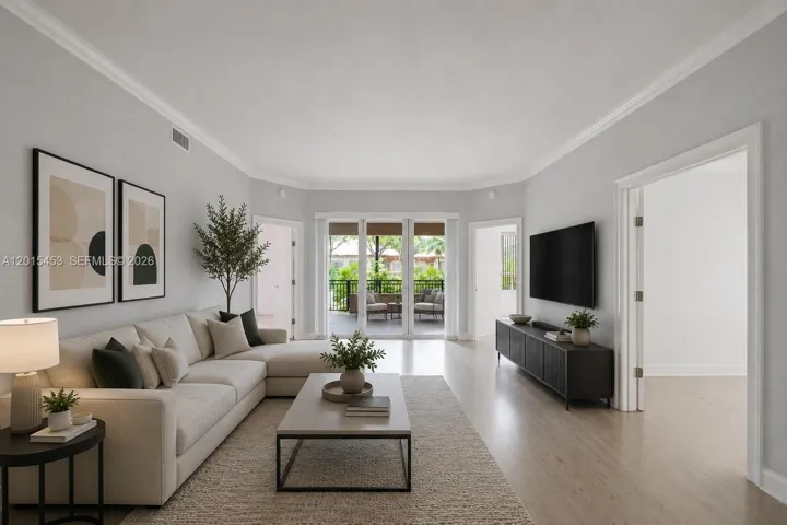 Digitally Enhanced Living Room