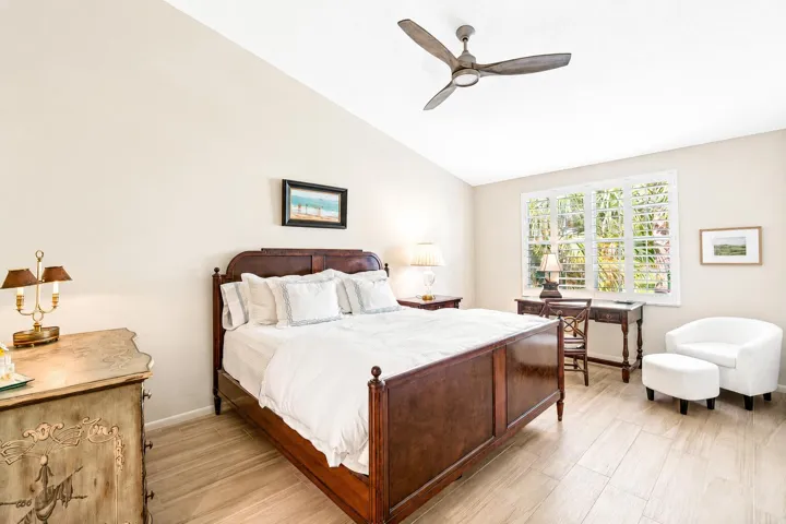 Large Master with Vaulted Ceilings