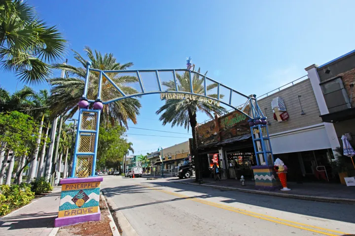 Enjoy shopping, dining and nightlife at Delray's Atlantic Ave and Pineapple Grove