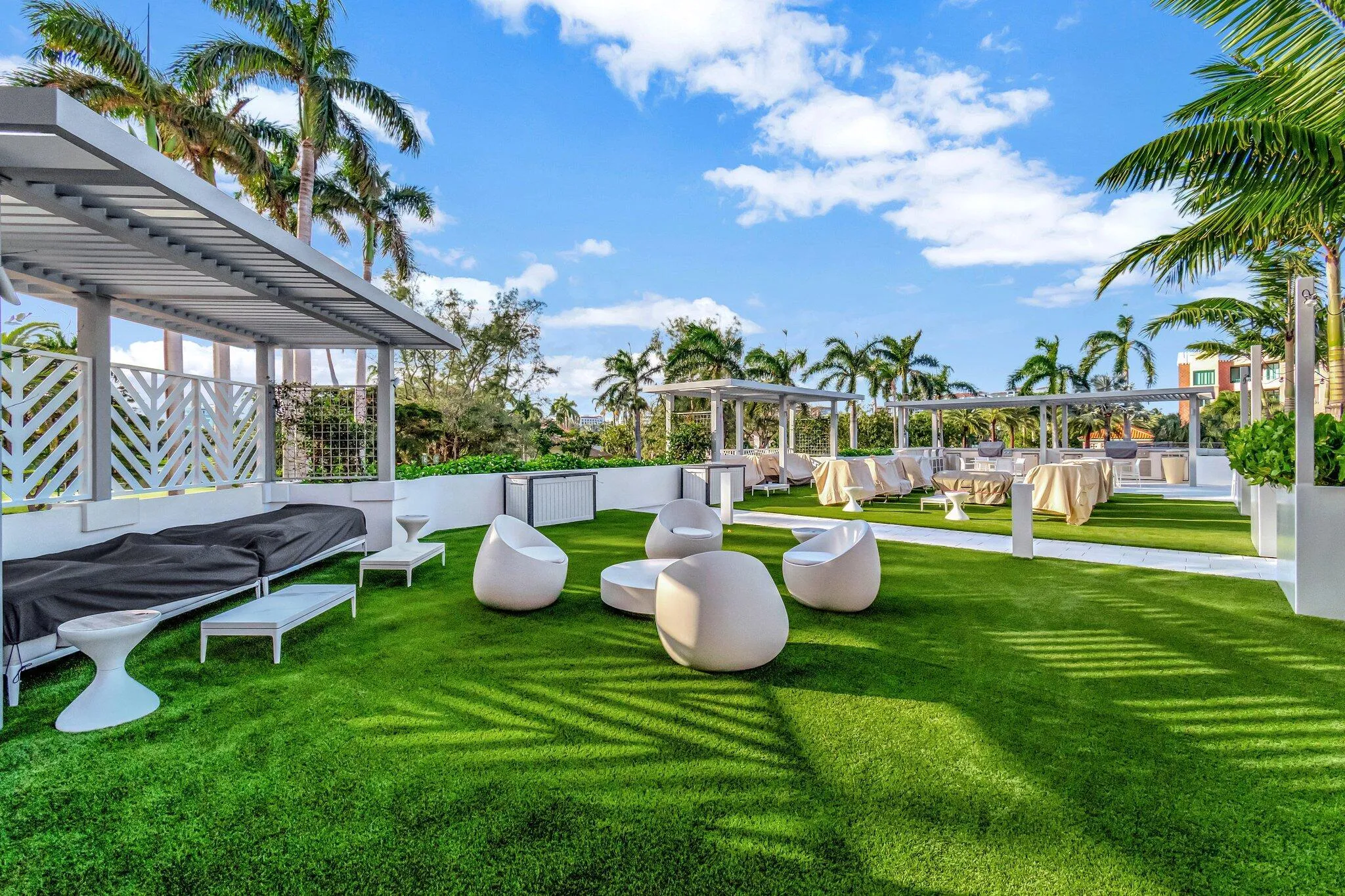 1 of 2 Outdoor Lounges