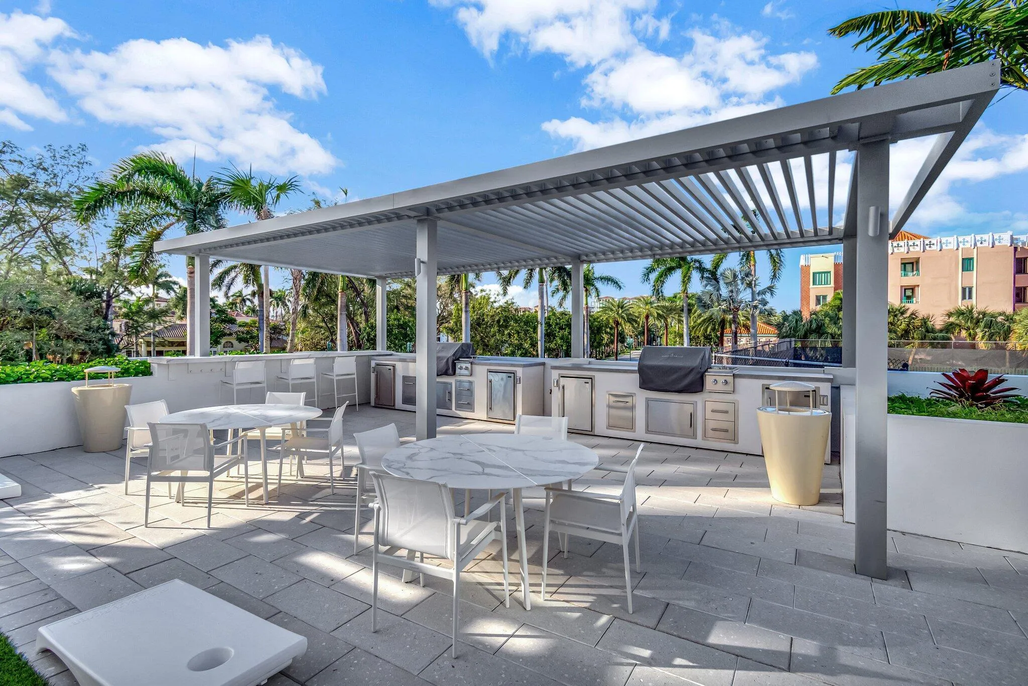 1 of 2 Outdoor Grill Areas