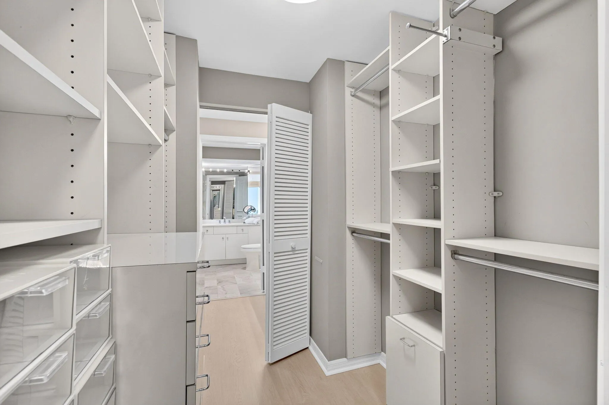 Walk-Through Closet