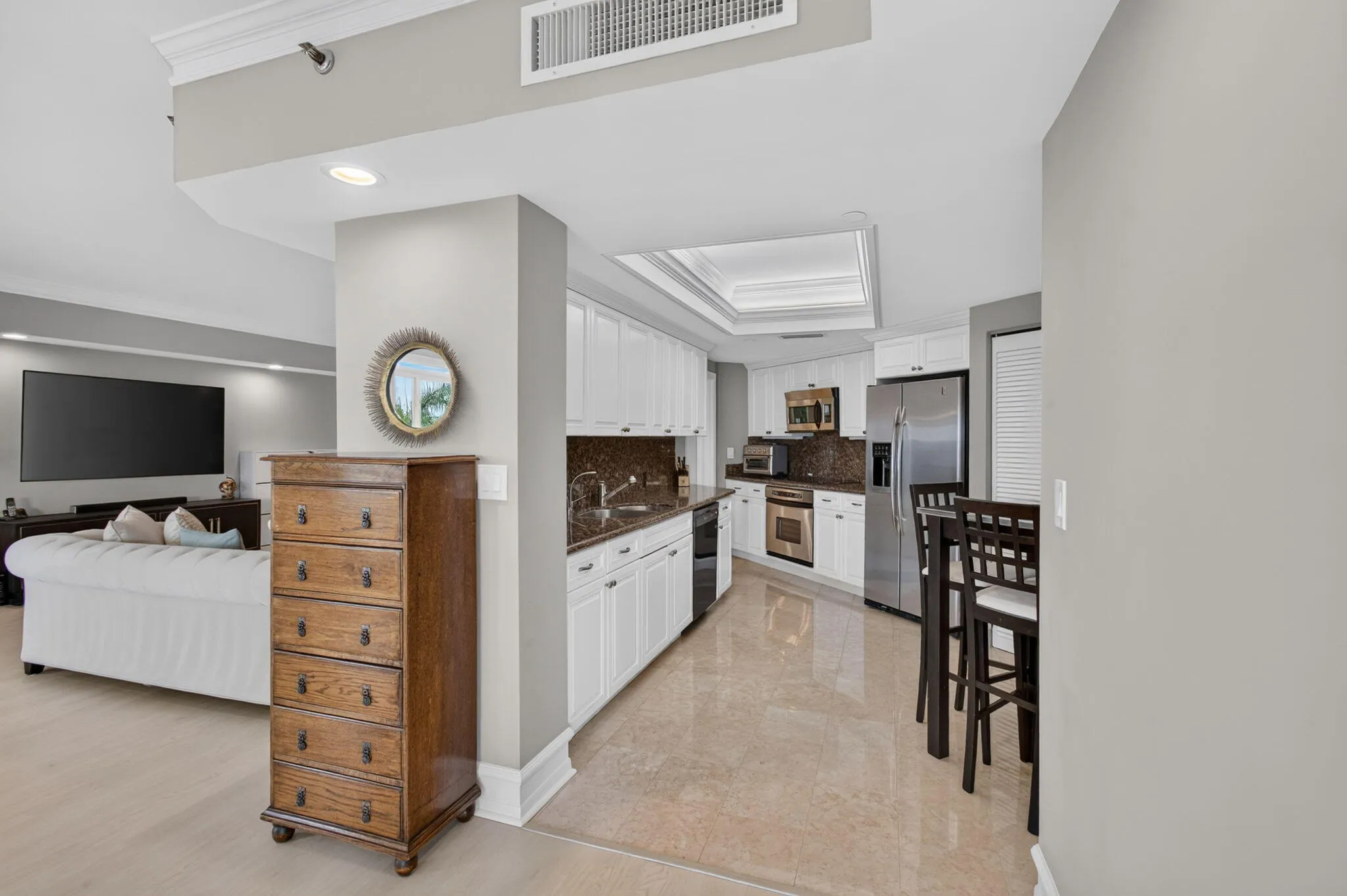 Family Area & Kitchen